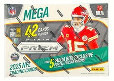 2025 Panini Prizm Football Hobby Mega Box #BYJ