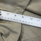 NWT Basic Editions Chino Shorts Mens 48 Pebble Khaki Pleated Wrinkle Resistant — photo 10