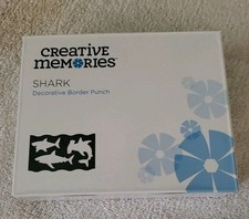 NEW Creative Memories Shark Decorative Border Punch Read Note