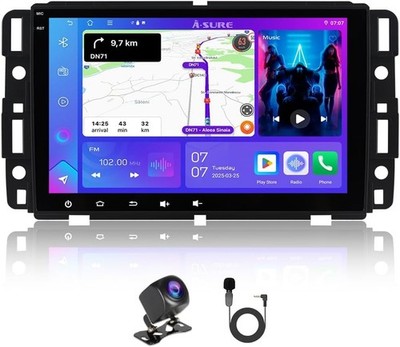 ASURE 8'' Android 15 Car Stereo for 2007-2013 Chevy Silverado & GMC Sierra