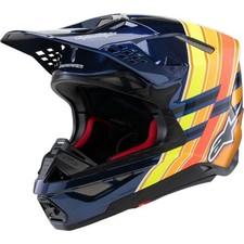 Alpinestars 8300225-7156-L Supertech M10 25 Limited Edition MIPS Helmet Lg Blue