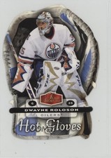 2006-07 Flair Showcase Hot Gloves Dwayne Roloson #HG12 jg3
