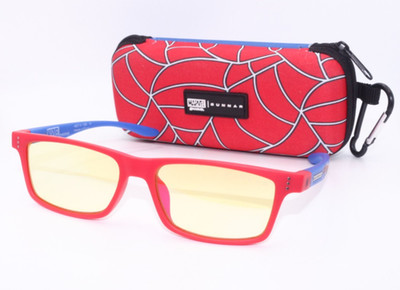 NEW GUNNAR MARVEL SPIDER-MAN BEYOND AMAZING RED BLUE SUNGLASSES W/CASE 49-14