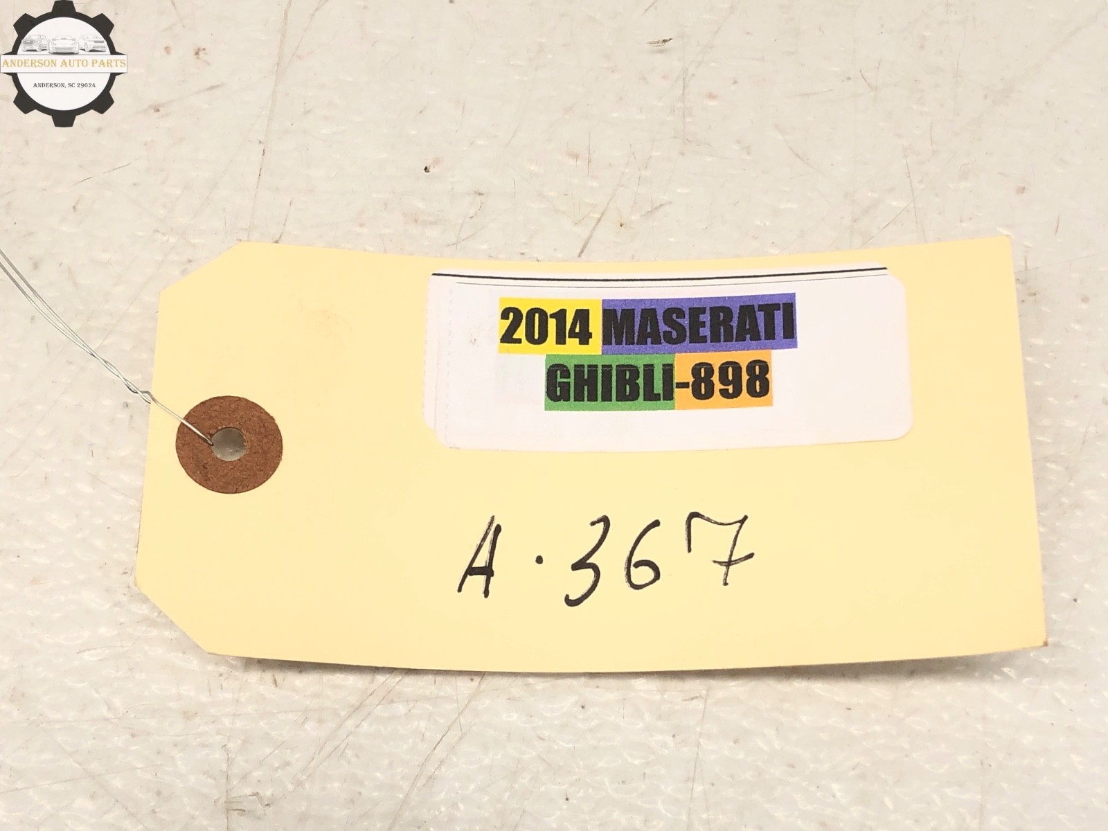 2014-2019 MASERATI GHIBLI S Q4 GAS PEDAL OEM