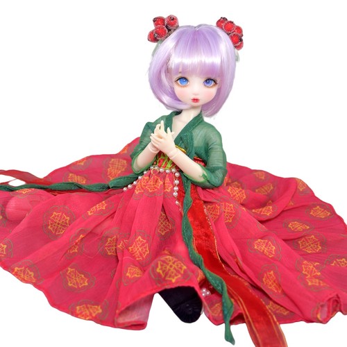 Elf Ears 12inch BJD Doll 1/6 Cute Ball Jointed Girls Dolls with Ancient Costume - Picture 22 of 24