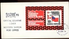 stamp-cover-Canada- 1978 Int. Stamp Exhibition- Western Samoa Post Office-FDC