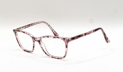 Chelsea Morgan CM 20212 Cor Pink Coral Square Eyeglass Frames 55-17-140