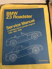 BMW Z3 Roadster Service Manual 1996-1998 4 & 6 Cyl Bentley