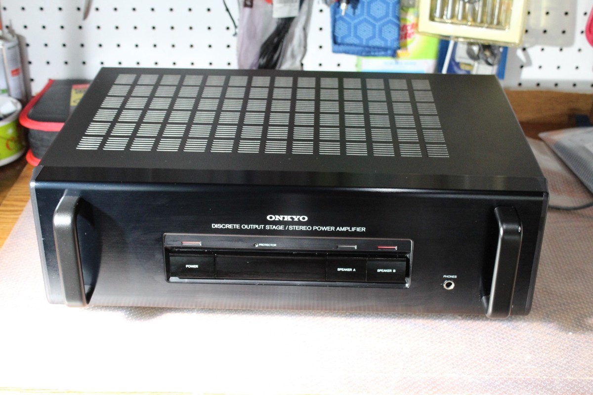 Onkyo M-501 Power Amplifier AND MP-301 Infrared Stereo Pre