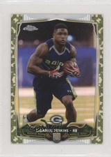 2014 Topps Chrome Mini Camo Refractor 4/99 Ladarius Perkins #143 Rookie RC 1e9z