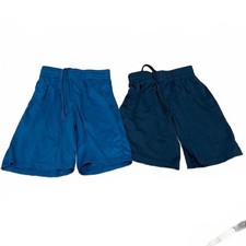 Blue and Navy Athletic Shorts - Boys Small