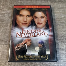 Finding Neverland (DVD, 2005, Widescreen) Johnny Depp Kate Winslet