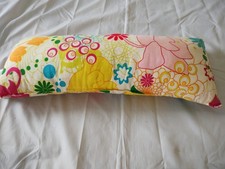 Ikea Bettan Figur Colourful Floral Bolster Cushion 30x70cm