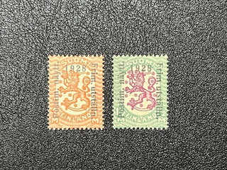 Finland 1928 Collection of #153 154 Mint H 1X643A