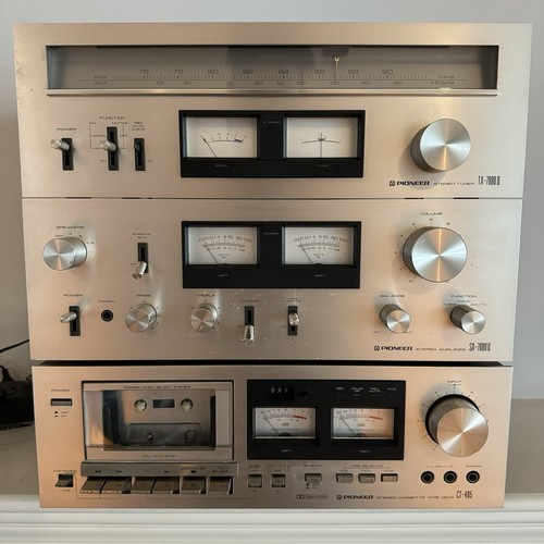 Vintage Pioneer SA-7600 II Amp | TX-7800 II Tuner | CT-405 Tape Deck From Japan - Picture 2 of 6