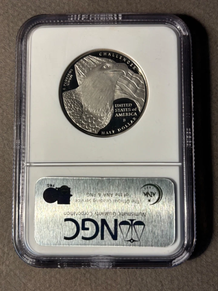 2008-S Bald Eagle 50c Proof PF 69 Ultra Cameo NGC Certified - Image 3 of 4