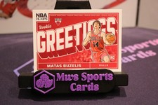 Matas Buzelis Rookie Greetings 2024-2025 Hoops