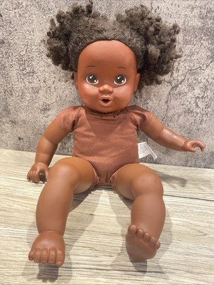 Jakks Pacific 2016 Doll African American Girl Baby Doll Soft Body Doll 15 