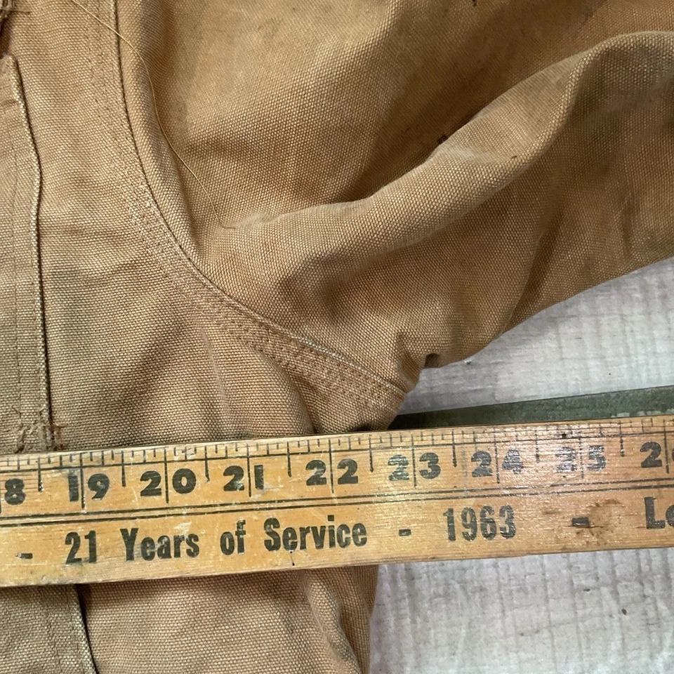Abrigo Tradicional Vintage Carhartt CQ186 Firme Pato Aislado EE. UU. M/L Foto 2 de 4