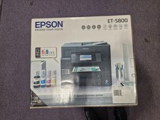 EPSON EcoTank ET-5800 All-in-One Wireless Inkjet Printer with Fax - Brand New