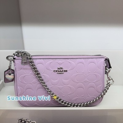 NWT Coach Nolita 19 In Signature Leather With Heart Charm CCZ27