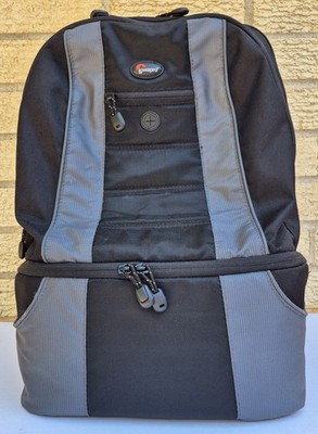 Lowepro CompuDaypack Camera Laptop Backpack Black Gray Professional DSLR