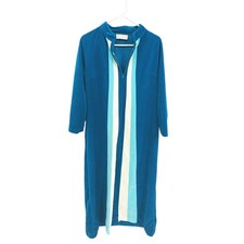 Vintage JC Penny Robes Velour 70s Nightgown Robe House Dress Gown Size 16