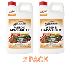 2 PACK -Spectracide Weed and Grass Killer concentra 0.5 Gallon