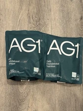 2 PACK AG1 Athletic Greens PowderPouch 12.7oz 30 Day Supply 1/2026 FAST SHIP