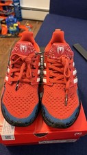 Adidas UltraBoost Spider-Man 2 Kids Size 4.5 - PREOWNED