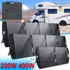 Solar Panel 400W 200W 100W Portable Solar Charger Foldable for RV Camping Home