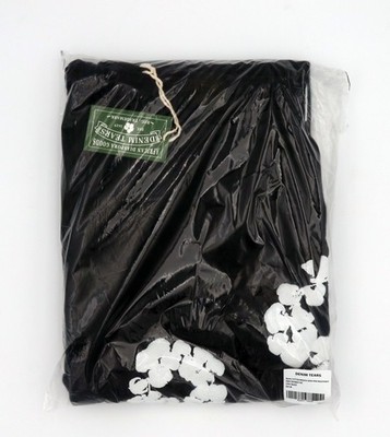 Denim Tears  Cotton Wreath Baggy Sweatpants    Schwarz, Größe M 100% original