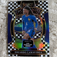 Panini 2025-26 Select FIFA World Cup Terrace Camavinga France #75 checkerboard