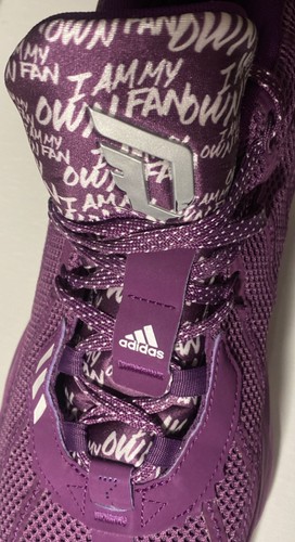 Adidas Dame 7 I Am My Own Fan Mens Basketball Shoes Size 13 Glory Purple - Picture 17 of 24