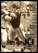 Willie Lanier 1999 Upper Deck Century Legends #42 Chiefs NFL READ FREE SHIPPING