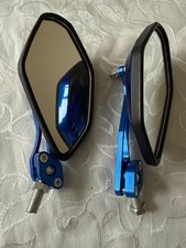 Soko Motorcycle Mirrors - Blue, never used