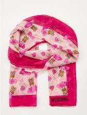 Moschino Pink and Light Pink Teddy Bear Ballo...