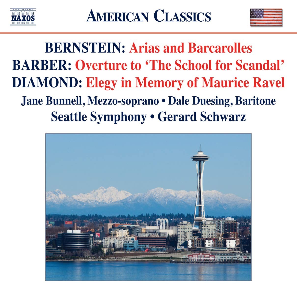 8559709 Seattle Symphony:schwarz Arias and Barcarolles CD 8559709 NEW