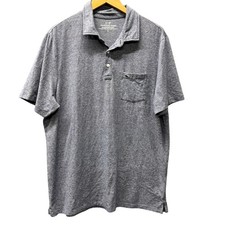 Vineyard Vines Polo Mens Large Blue Edgartown Shirt Pima Cotton Blend Coastal