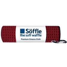 Accelerated Golf Waffle Towel Red/Black Towel New