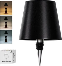 New Rechargeable Wireless Wine Bottle Lamp - 3 Colors, for Bar Restaurant