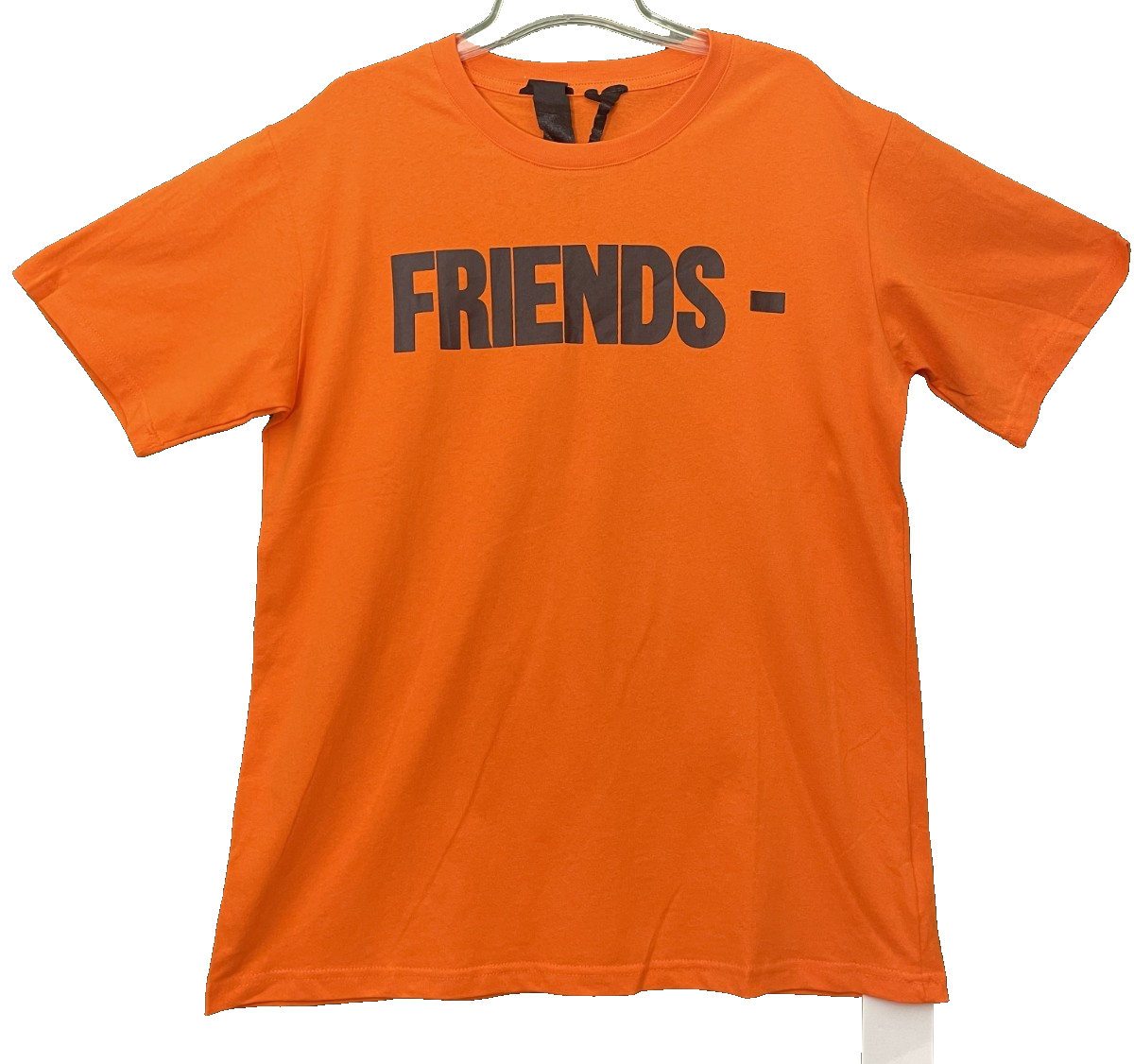NWT Vlone “Friends”T-Shirt Streetwear Orange Black Logo Size XL | eBay