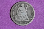 ESTATE FIND 1877 Seated Liberty Dime #K59859