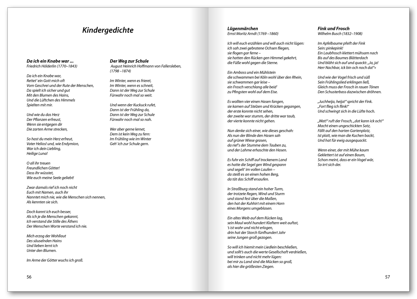 Thumbnail - Herbert Kraus | Die Schönsten Kinderlieder | Broschüre | Deutsch