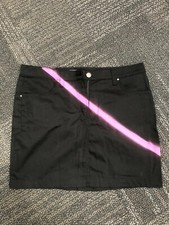 Gianfranco Ferre Made in Italy Amazing detailing cotton mix summer mini skirt M