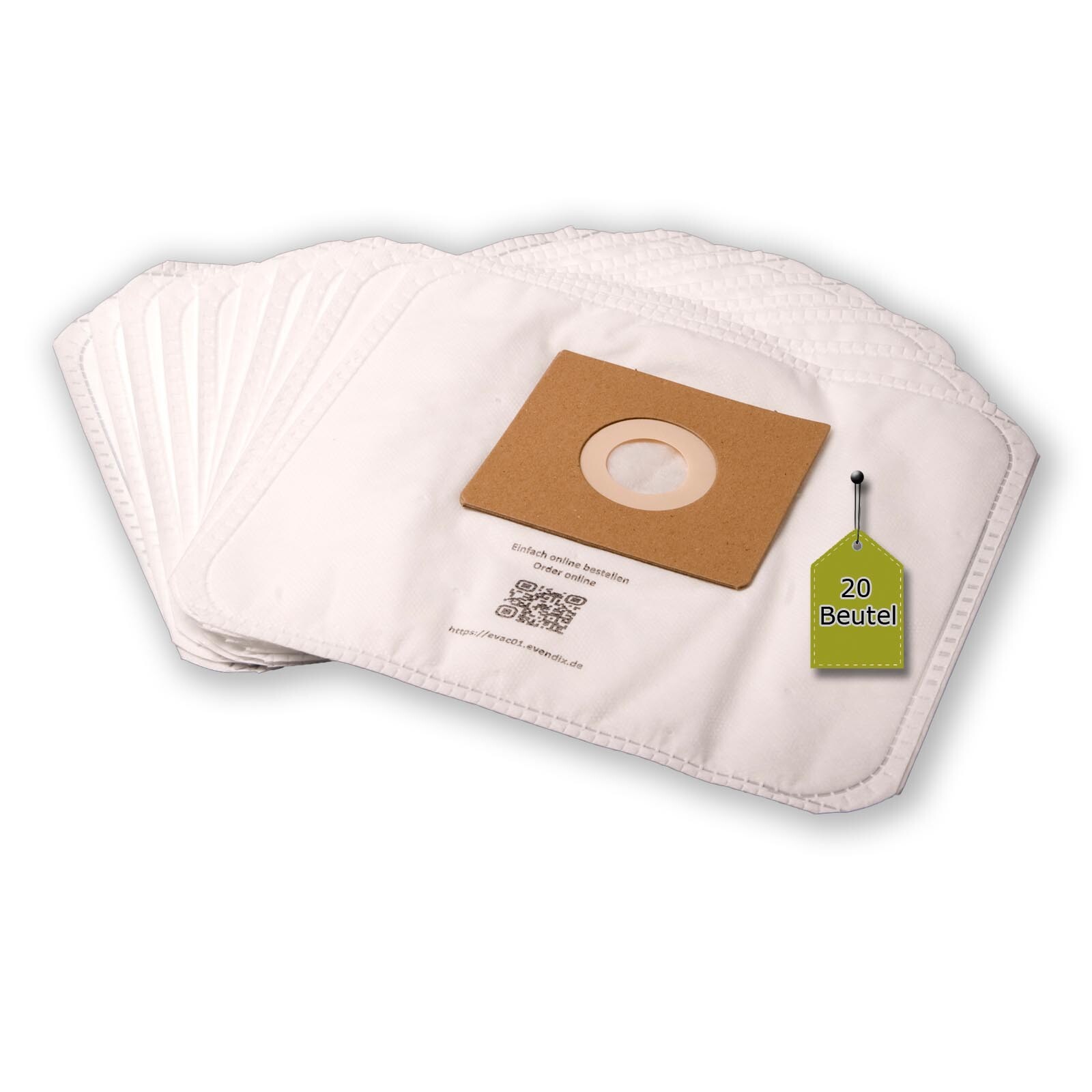 20 bolsas de aspiradora compatibles con MELISSA 640-021 Lagoon