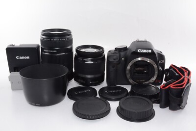 Exc+3/14348shots]Canon EOS Kiss X3 Double Zoom Kit From JAPAN