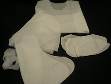 10x MBA 980 Mellobase Set Vest Boxer Ankle Socks SPA Booties asbestos safety PPE