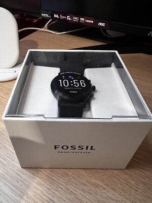 Fossil The Carlyle HR Gen 44mm Case Men's Bracelet Smart Watch  796483457324 UK