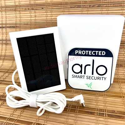 New Arlo Solar Panel Charger for Essential 2nd Gen or XL Security Camera VMA6600
